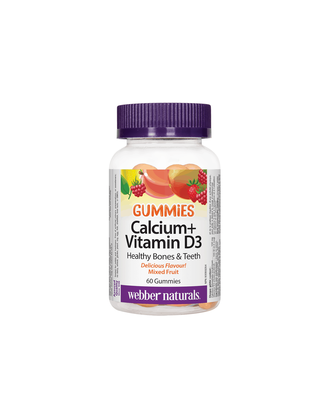 Caramelle gommose calcio+vitamina D3/calcio+vitamina D3 x 60 compresse gelatinose