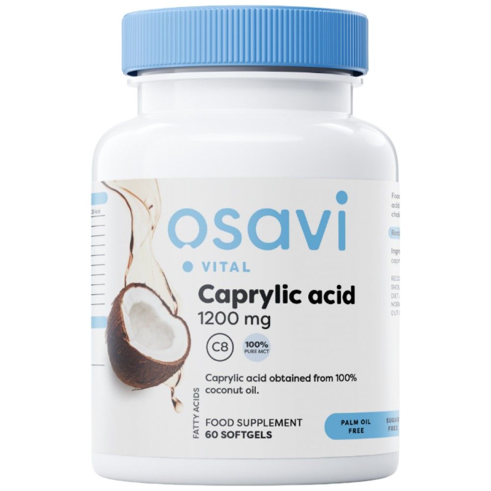 Acido Caprilico 1200 mg - 60 Capsule gel