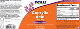 Acido Caprilico 600 mg - 100 Capsule gel