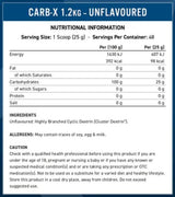 Carb-X | Carboidrati ciclici di destrina al 100% - 300 grammi