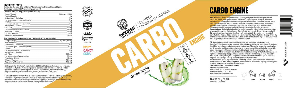 Motore Carbo - 1000 grammi