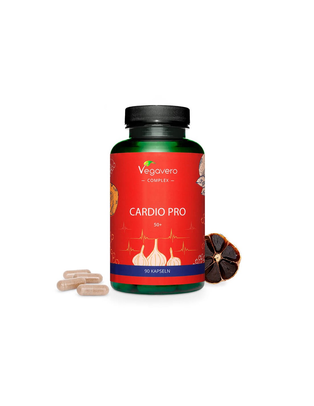 Cardio Pro 50+ - Formula per un cuore sano, 90 <tc>Vegavero</tc> Capsule