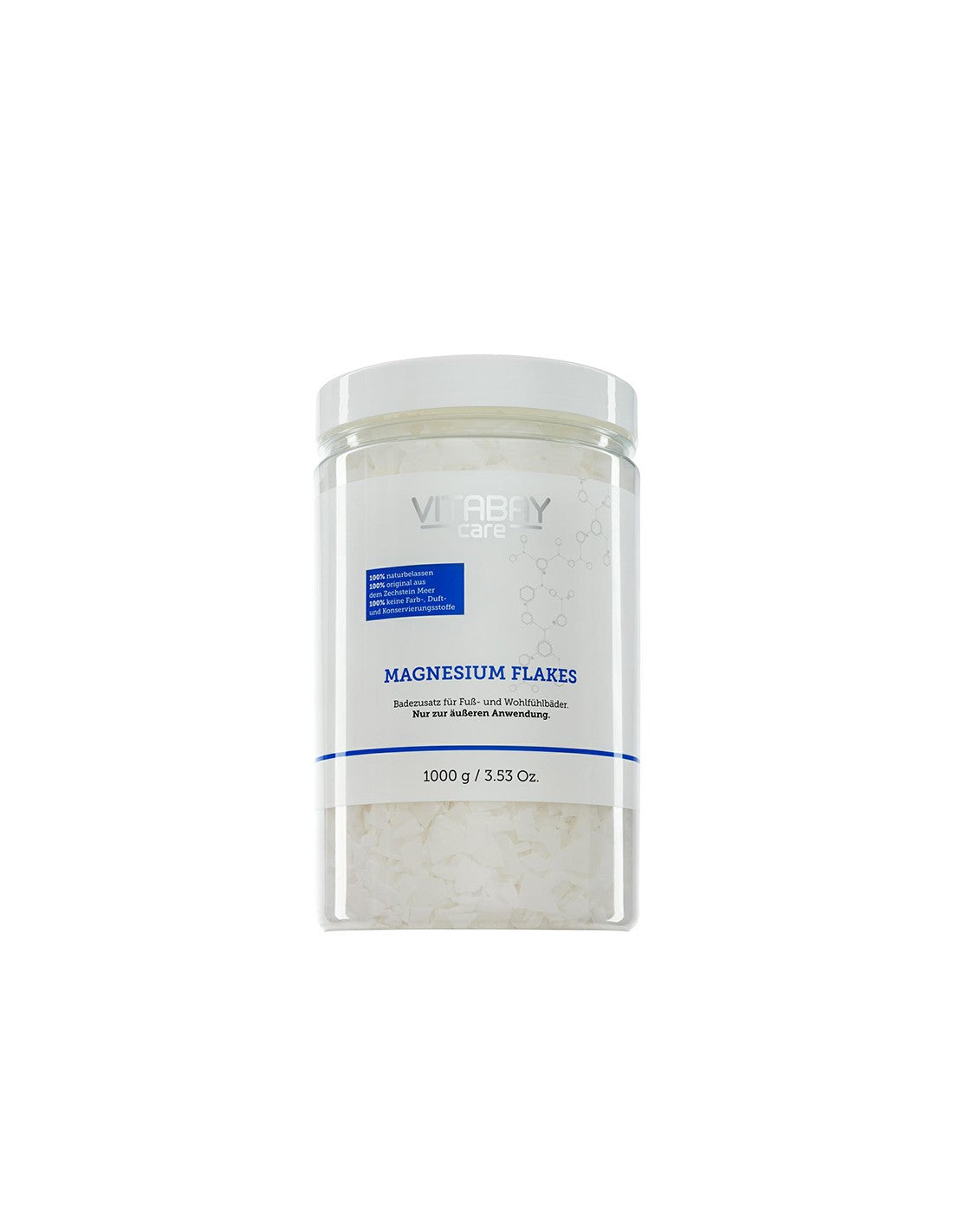 Care Magnesium Flakes - Fiocchi di magnesio, 1000 g <tc>Vitabay</tc>