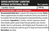 Carnitina - 60 capsule