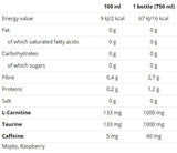Carnitina Activity Drink con caffeina - 750 ml