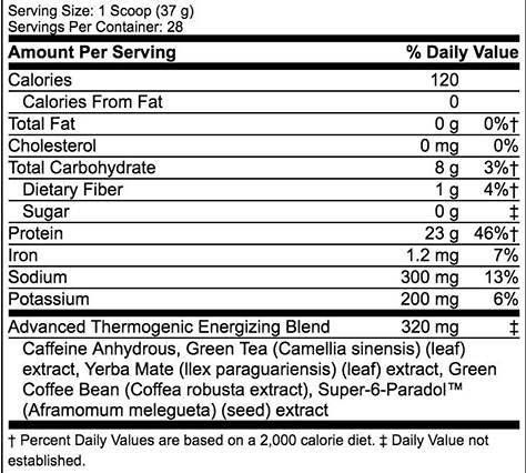 Carnivor Shred/Proteine ​​di manzo brucia grassi - 1036 grammi