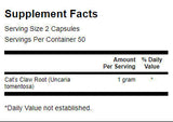Artiglio di gatto 500 mg - 100 capsule