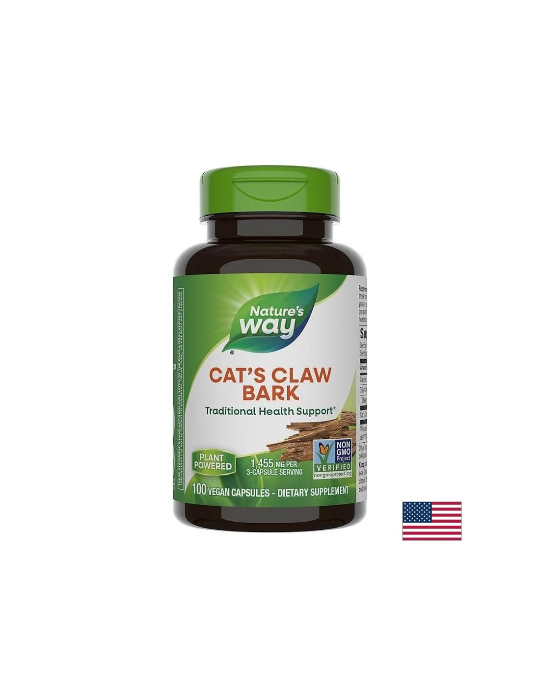 Corteccia di unghia di gatto 485 mg - 100 capsule