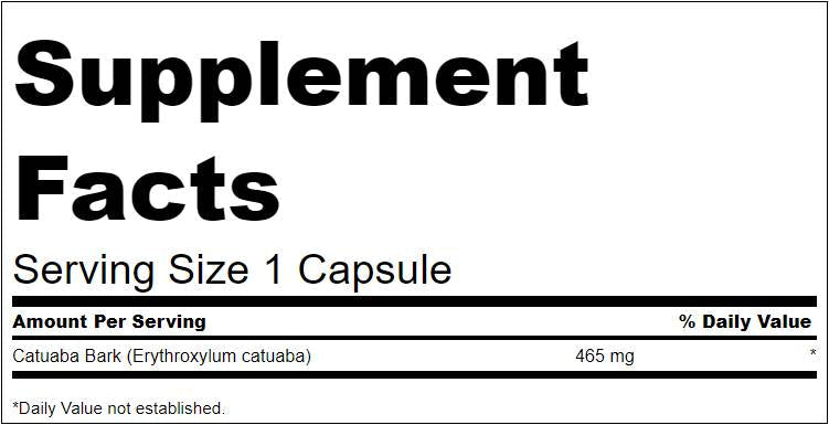 Catuaba Corteccia 465 mg 120 capsule