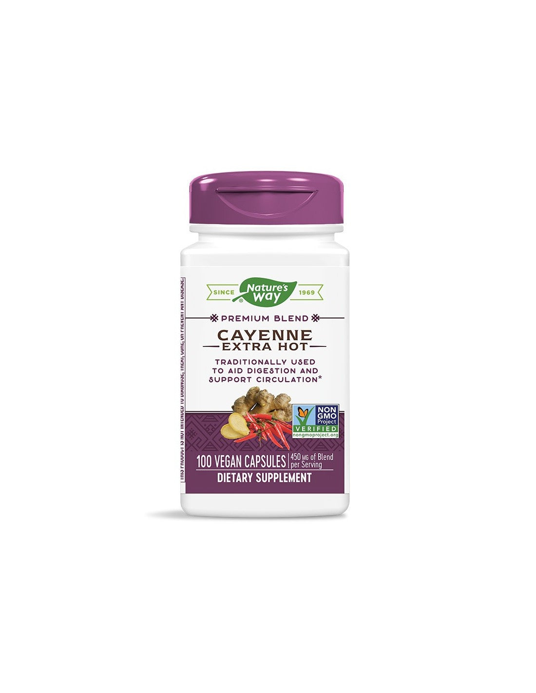 Cayenne Extra Caldo 450 mg - 100 capsule
