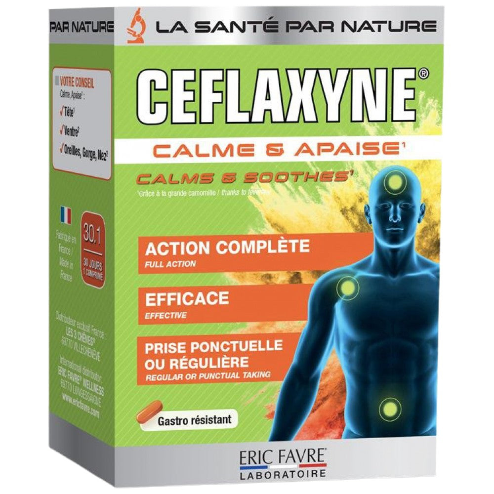 Ceflaxyne® | Analgesico naturale - Calma & Lenisce - 30 Compresse