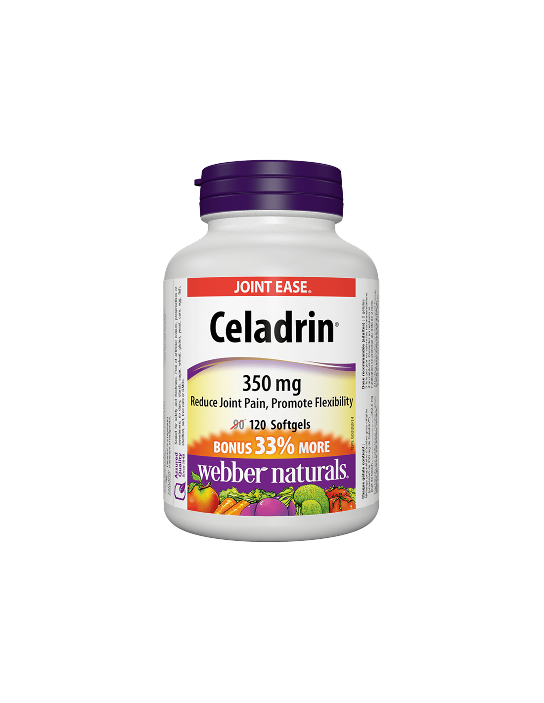 Celadrin/Celadrin, 350 mg, 120 capsule molli
