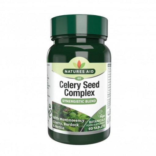 Semi di sedano, amarena, bardana e ortica (Celery Seed Complex) 60 compresse NaturesAid