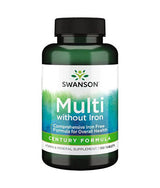 Multivitaminico Century Formula senza ferro - 130 Compresse