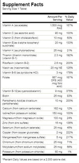 Multivitaminico Century Formula senza ferro - 130 Compresse