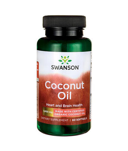 Olio di Cocco Biologico Certificato 1000 mg - 60 Capsule Gel