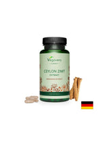 Ceylon Zimt Extrakt/ Estratto di cannella di Ceylon, 120 capsule, 100% vegano