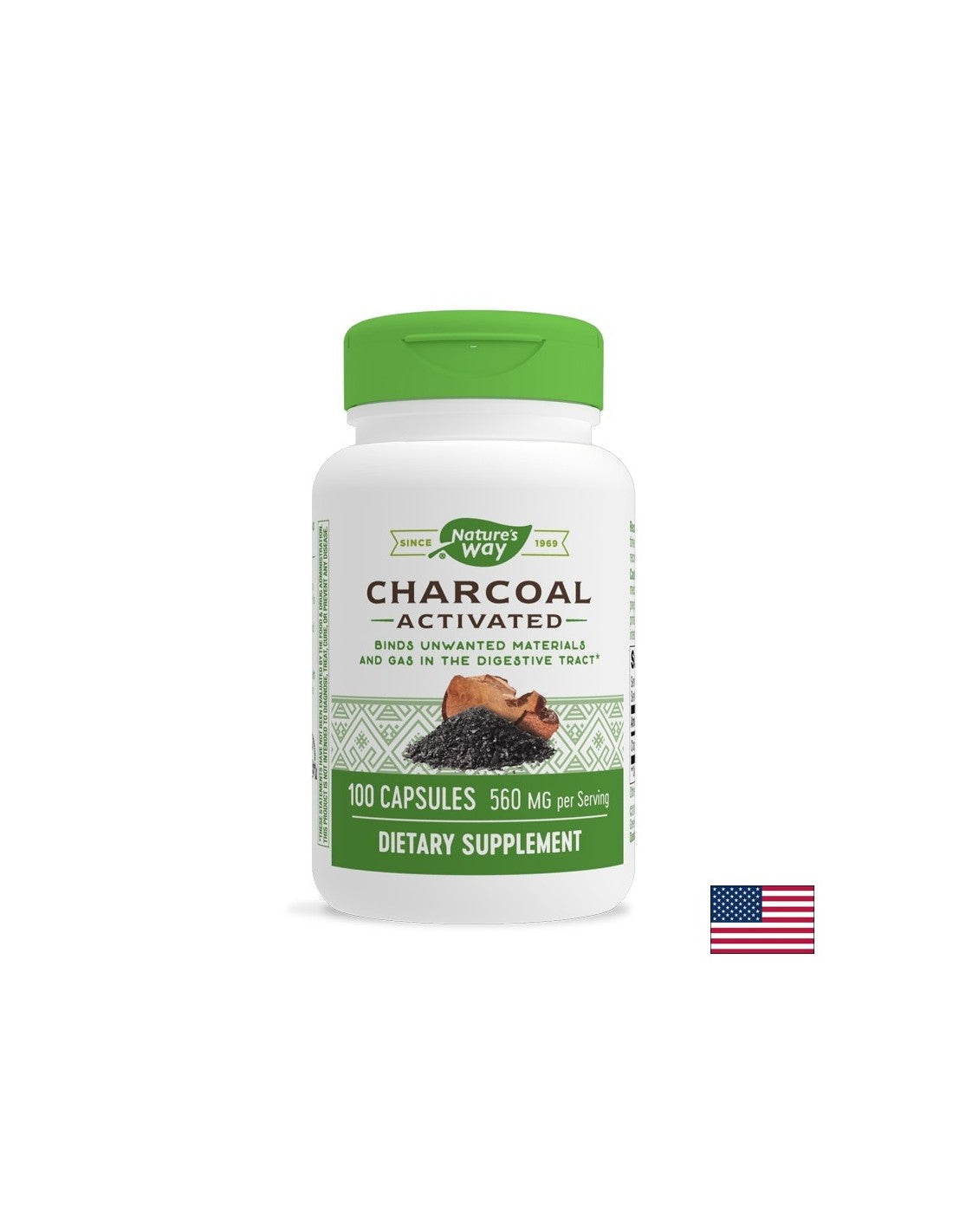 Carbone attivo 280 mg - 100 capsule