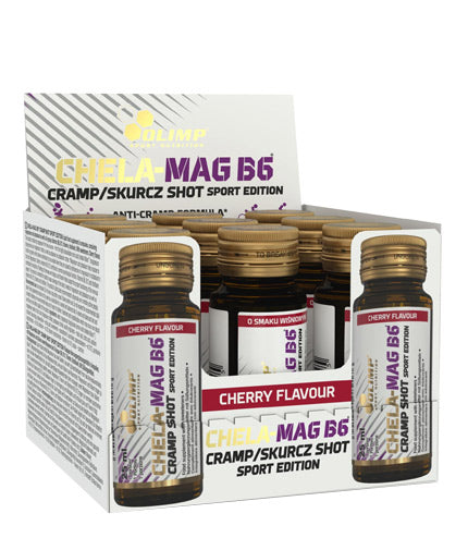 Chela - Scatola Mag B6 Cramp Shot Sport Edition/9 x 25 ml - VETRO - 0.2