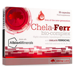 Chela - Ferr BIO-COMPLEX® - 30 capsules - Nutra Best Europe