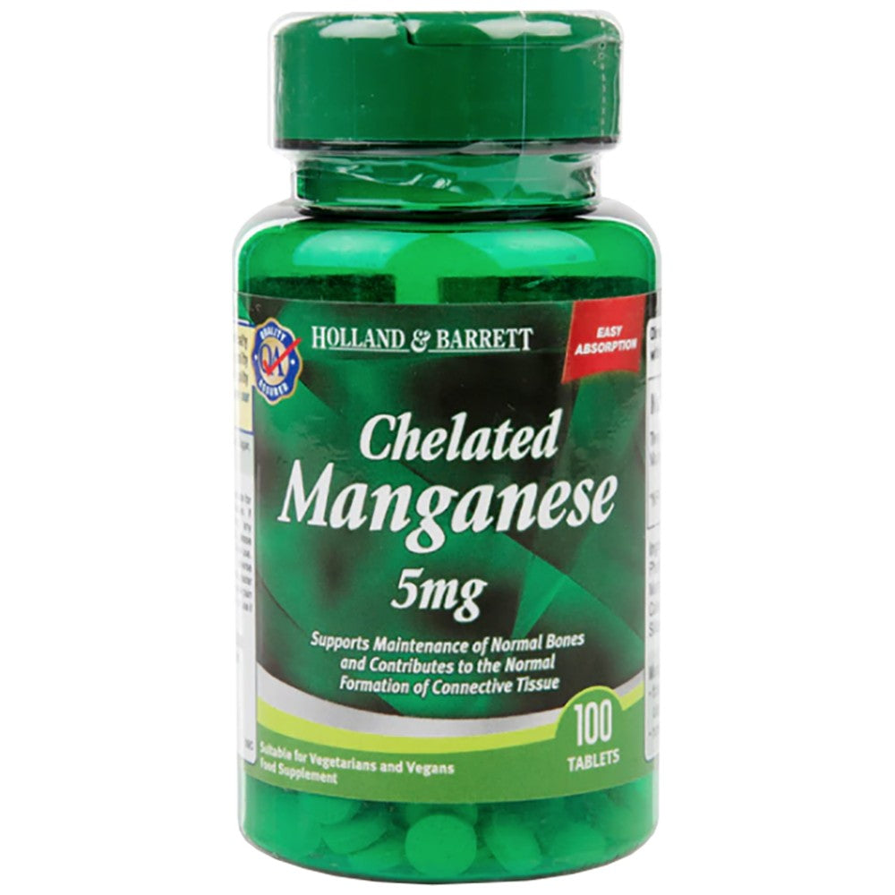 Manganese chelato 5 mg 100 Compresse