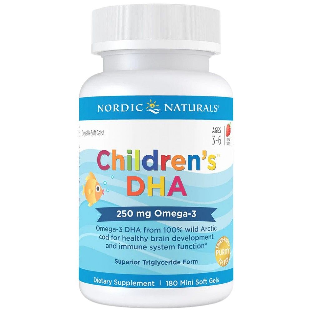 DHA per bambini 250 mg - 180 capsule di gel
