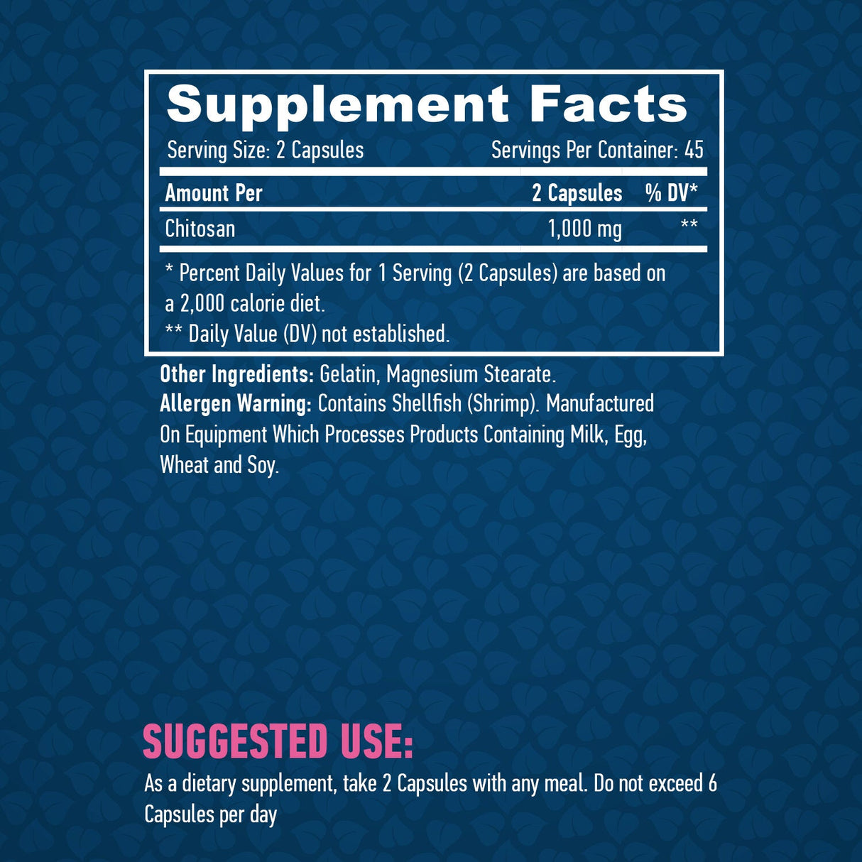 Chito<tc>san</tc> 500 mg./90 capsule.