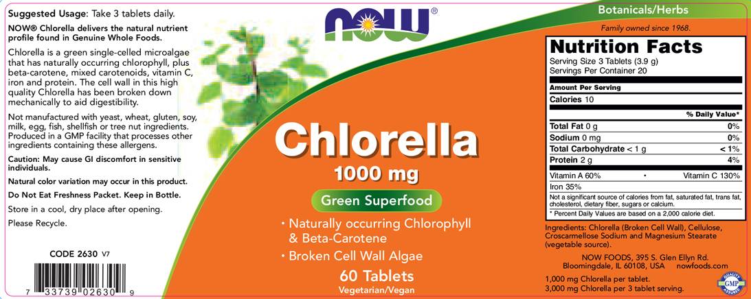 Clorella 1000 mg - 60 Compresse