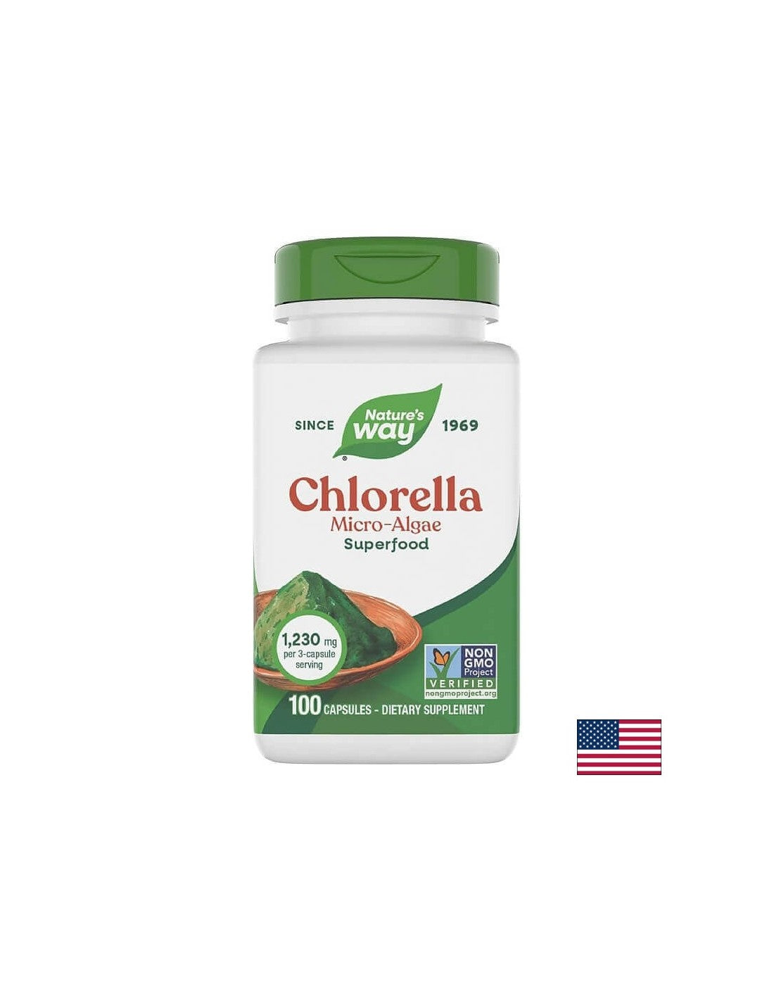 Clorella 410 mg - 100 capsule