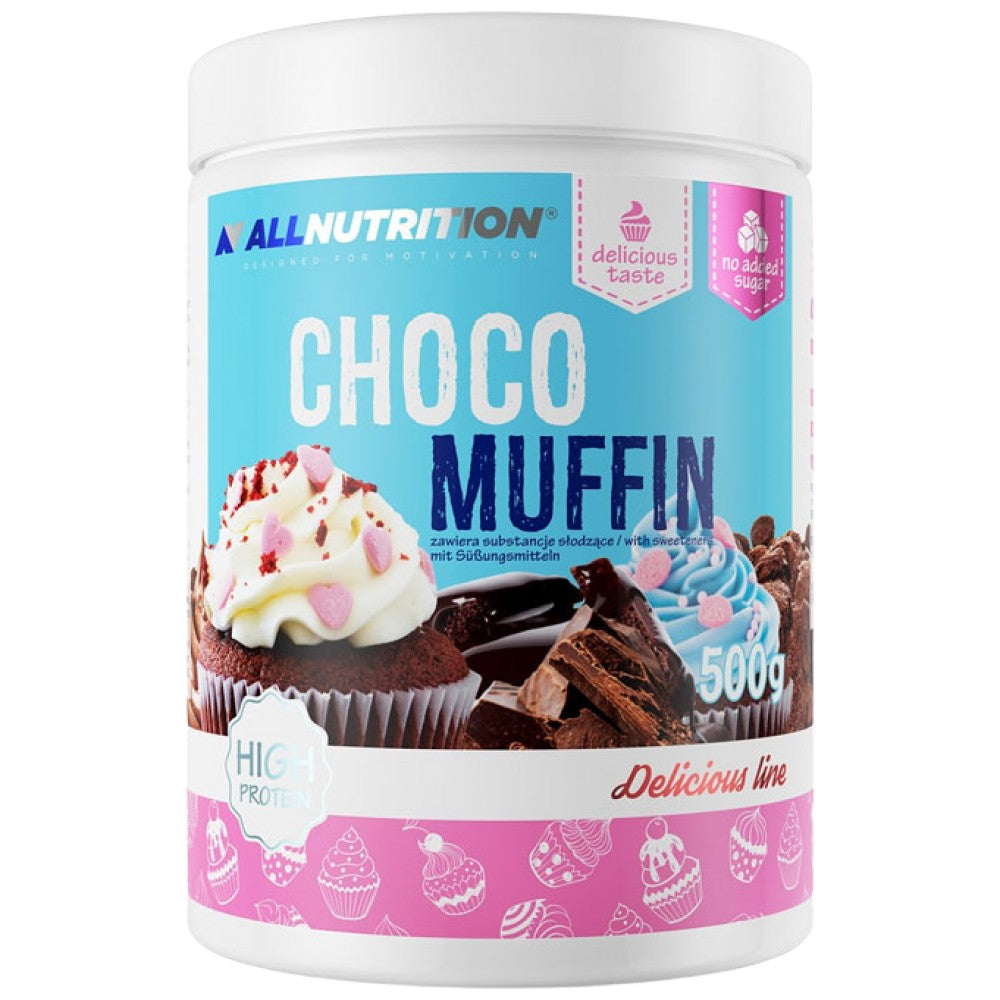 Muffin al cioccolato | Alto contenuto proteico - 500 grammi