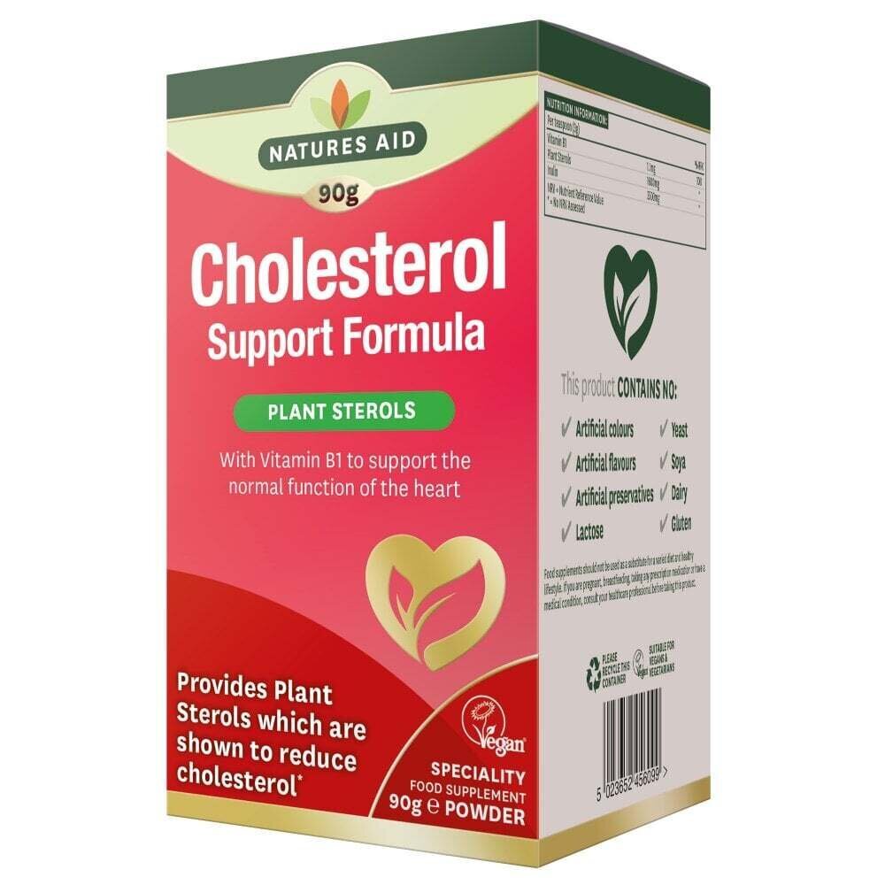 Formula di supporto del colesterolo 90g NaturesAid