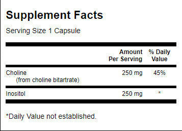 Colina & Inositolo 250 mg - 250 capsule