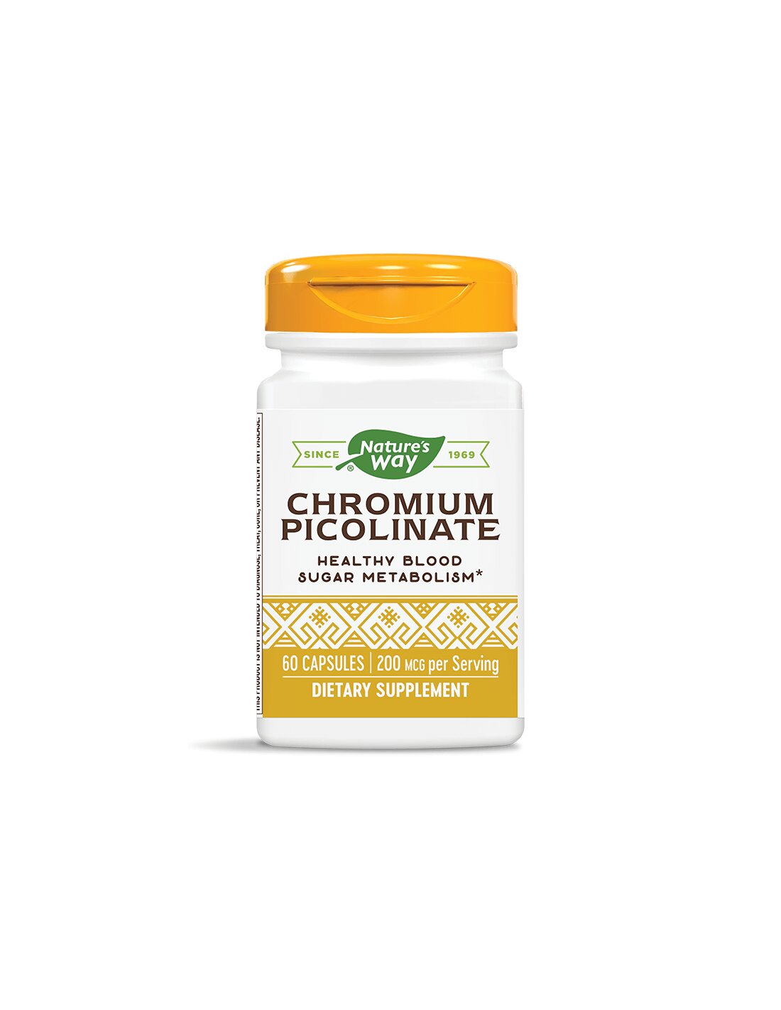 Cromo picolinato 200 mcg x 60 capsule Nature's Way