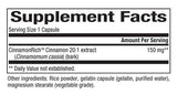 Estratto di cannella 150 mg 60 capsule