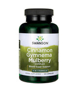 Complesso di gelso e gimnema alla cannella 525 mg - 120 capsule