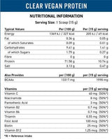 Proteine ​​Vegane Chiare - 600 grammi