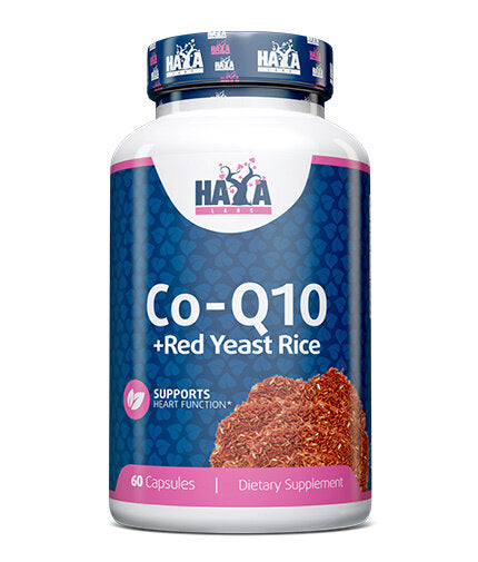 Co-Q10 60 mg. & Riso rosso fermentato 500 mg./60 capsule.