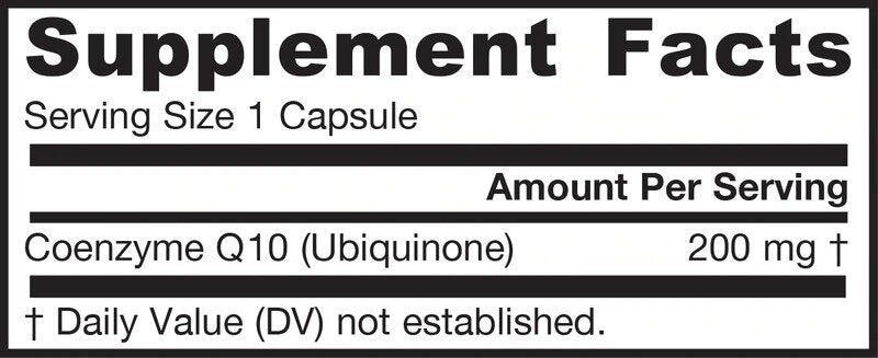 Co-Q10 (Ubichinone) 200 mg - 60 capsule