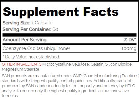 CoQ10 100 mg - 60 capsule