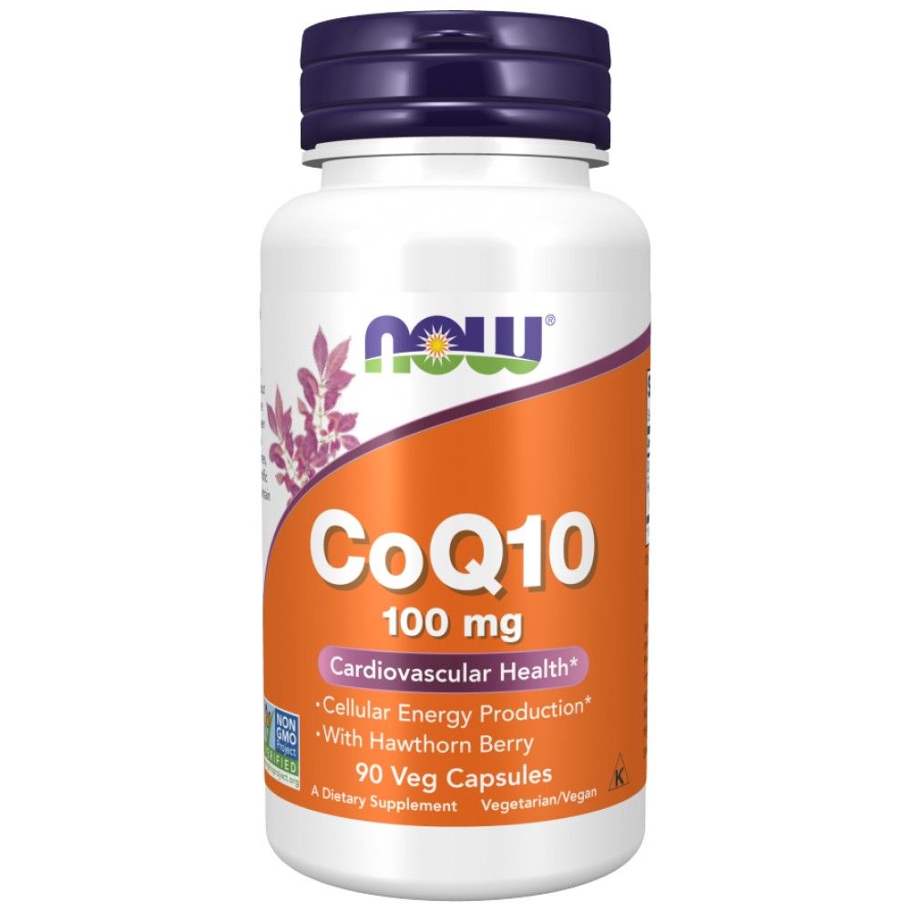 CoQ10 100 mg | con Bacche di Biancospino - 90 capsule