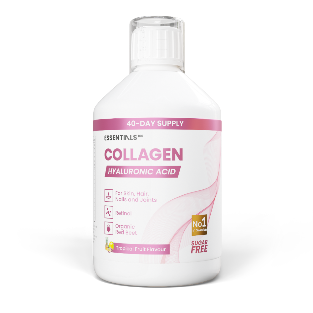 Collagene con Retinolo, Ialuronico, CoQ10 - (20/40 dosi, 500 ml)
