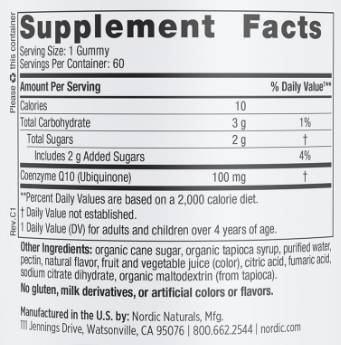 Caramelle gommose CoQ10 100 mg - 60 caramelle gommose
