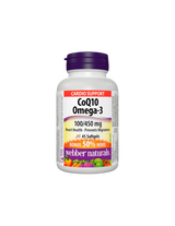 CoQ10 & Omega-3/Coenzima Q10 100 mg + Omega-3 450 mg x 45 capsule molli