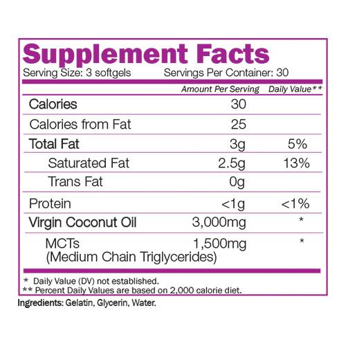Olio di cocco - 90 capsule di gel
