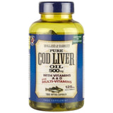 Olio di fegato di merluzzo 500 mg | Con Multi Vitamine - 180 Capsule gel
