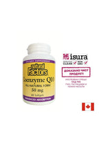Coenzima Q10 50 mg | Forma completamente naturale - 60 capsule di gel