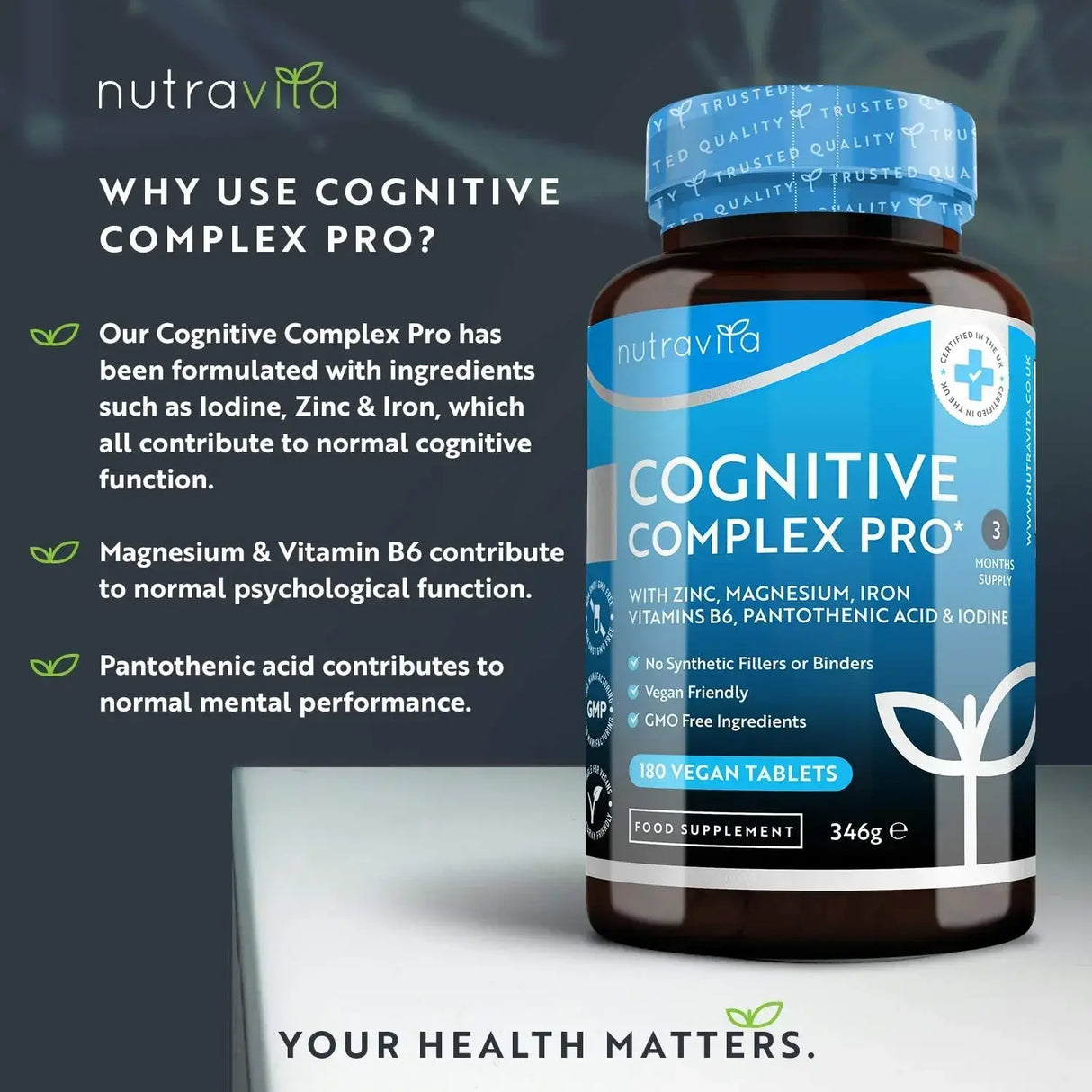 Cognitive Complex Pro 180 compresse vegane