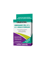 Cold-A-Tak® Oregano Oil Extra Forte/Origano (olio/80% carvacrolo), 180 mg, 30 capsule softgel