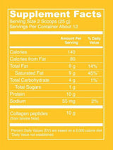 Crema di collagene/Peptidi di collagene del caffè Keto - 293 grammi