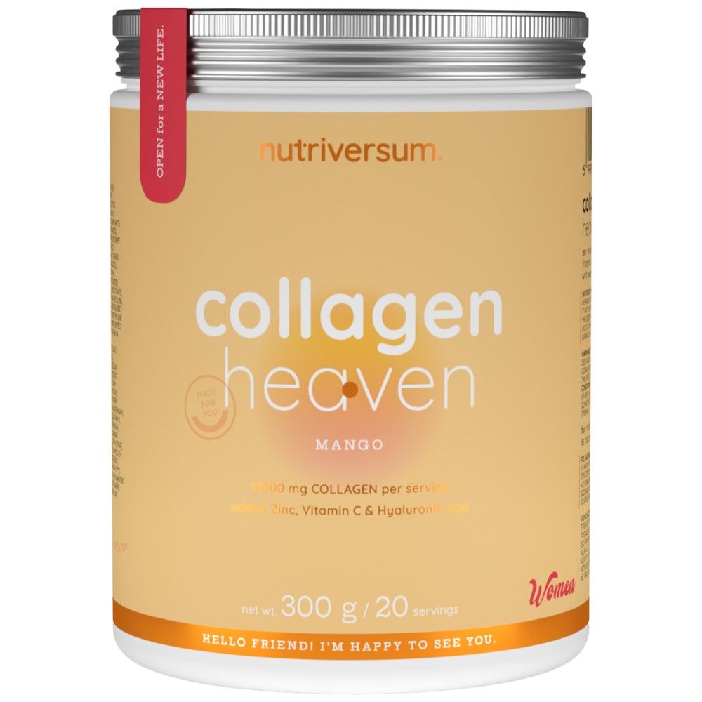 Paradiso del collagene | aggiunto Zinco, Vitamina C e Acido Ialuronico - 300 grammi